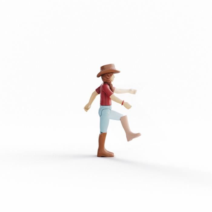 Figurines Hannah et Cayenne, SCHLEICH 42711 Horse Club, Des 4 ans