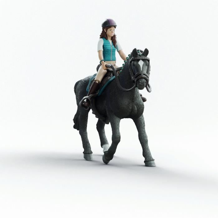 Figurines Cavaliere Lisa et Storm special, SCHLEICH 42712 Horse Club, Des 4 ans