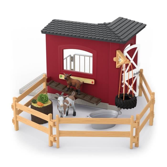 Figurine table pour chevres, Schleich 42726 Gamme Farm World
