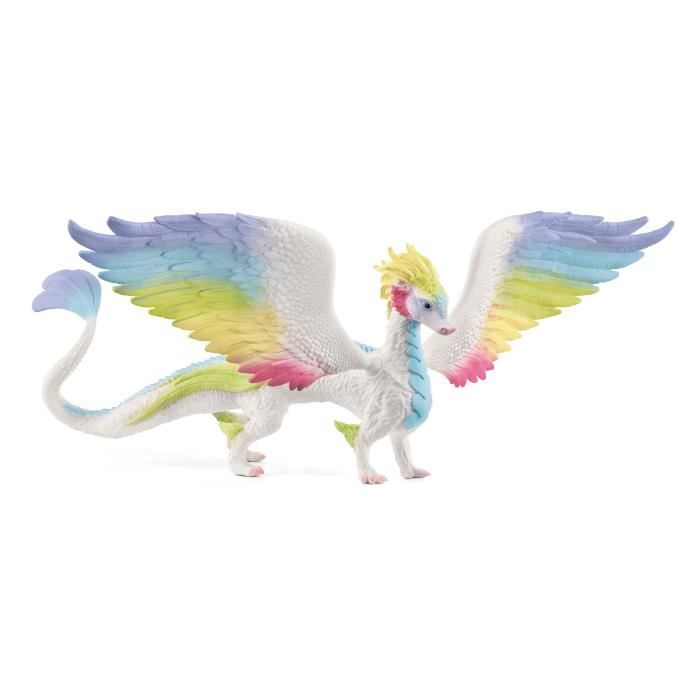 Figurine Dragon arc-en-ciel, des 5 ans, Schleich 70728 Bayala, 34 x 23 x 11 cm