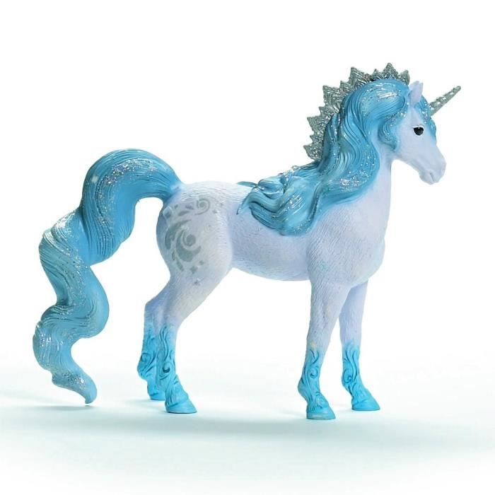 Figurine Jument licorne des Eléments , figurine mythique, Cadeau pour Enfants a Partir de 5 ans, 4 x 14 x 12 cm, schleich 70823