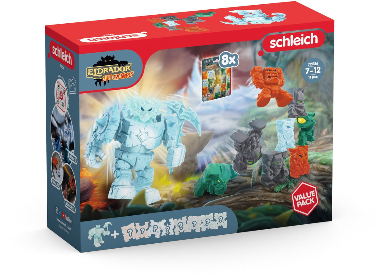 Figurine Ice Robot Value Pack, Schleich 72226 Gamme Eldrador Creatures