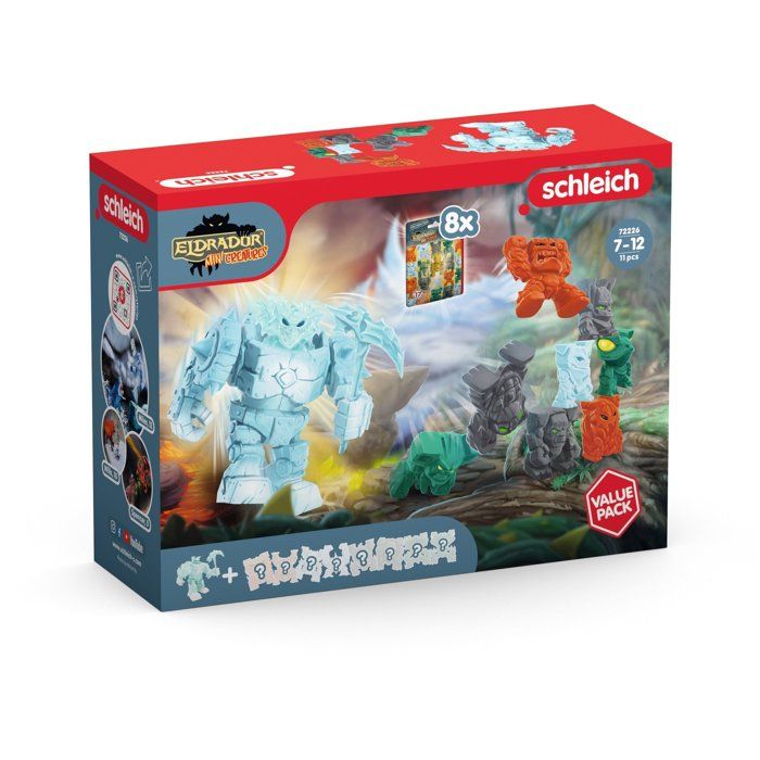 Figurine Ice Robot Value Pack, Schleich 72226 Gamme Eldrador Creatures