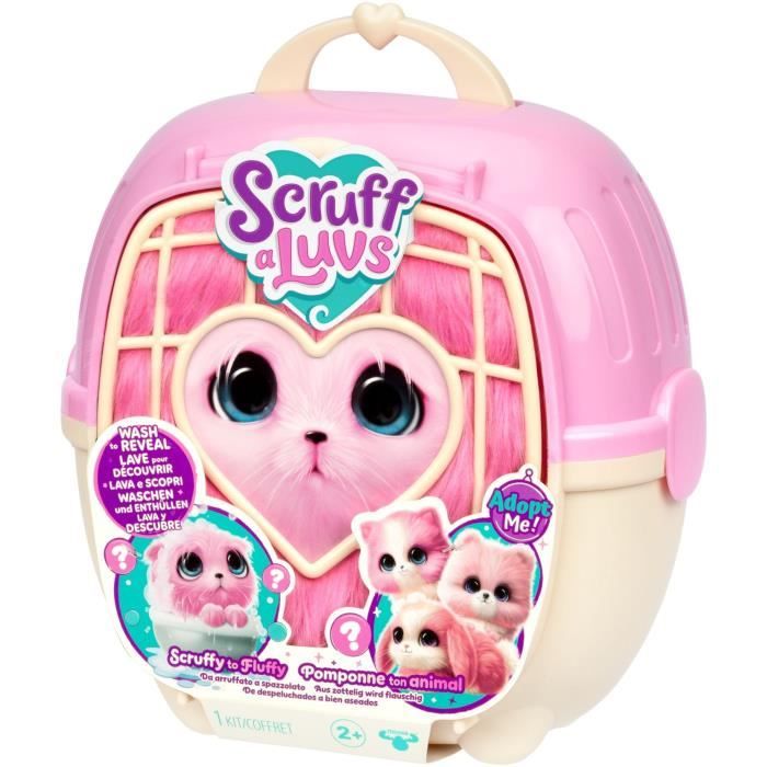 Animaux en peluche - SCRUFF A LUVS - Boule de poils - Rose