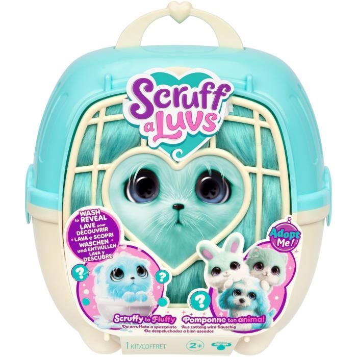 Animaux en peluche - SCRUFF A LUVS - Boule de poils - Bleu