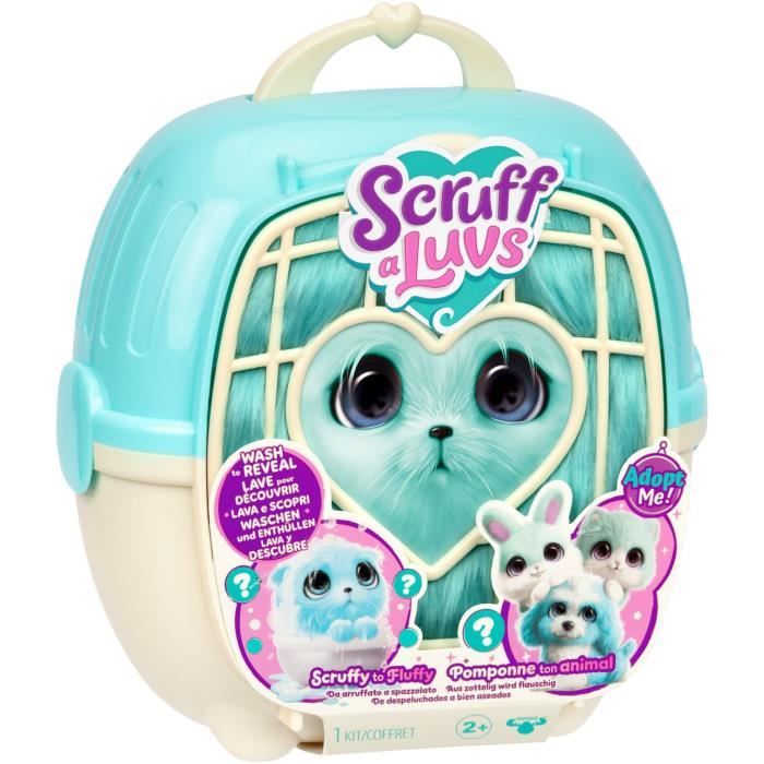 Animaux en peluche - SCRUFF A LUVS - Boule de poils - Bleu