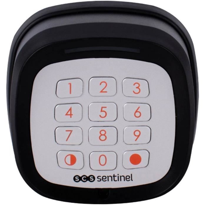 Clavier a code sans fil - SCS SENTINEL - CodeGate - Pour portail ou porte de garage - Portée 50m - Piles non fournies