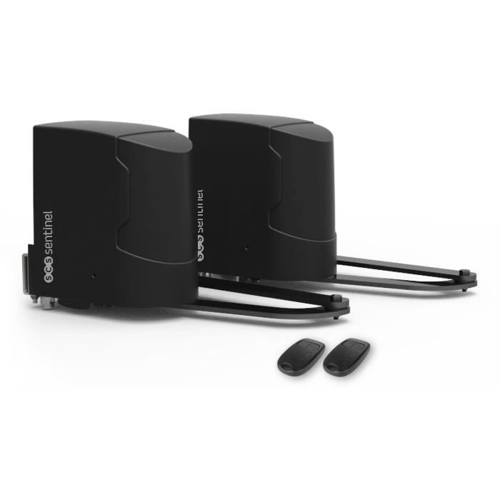 Kit moteur de portail deux battants - SCS SENTINEL - SimplyOpen 2 - Jusqu'a 200 kg par vantail et 5 metres max