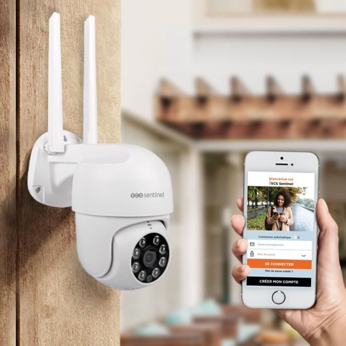 CamÈra de surveillance rotative - SCS SENTINEL - SVI0069 - ExrÈrieur - Infrarouge