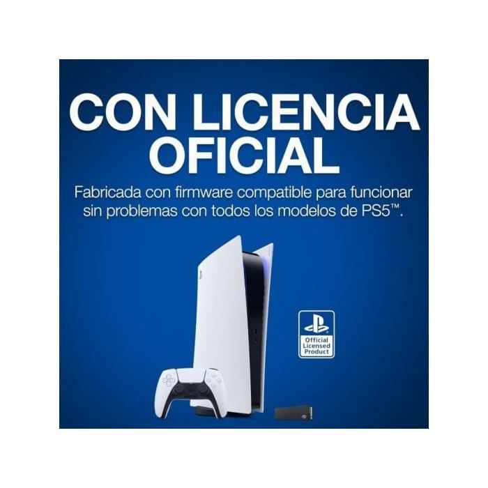 SEAGATE - Game Drive PS5 - SSD - NVMe - 2 To - Officiel