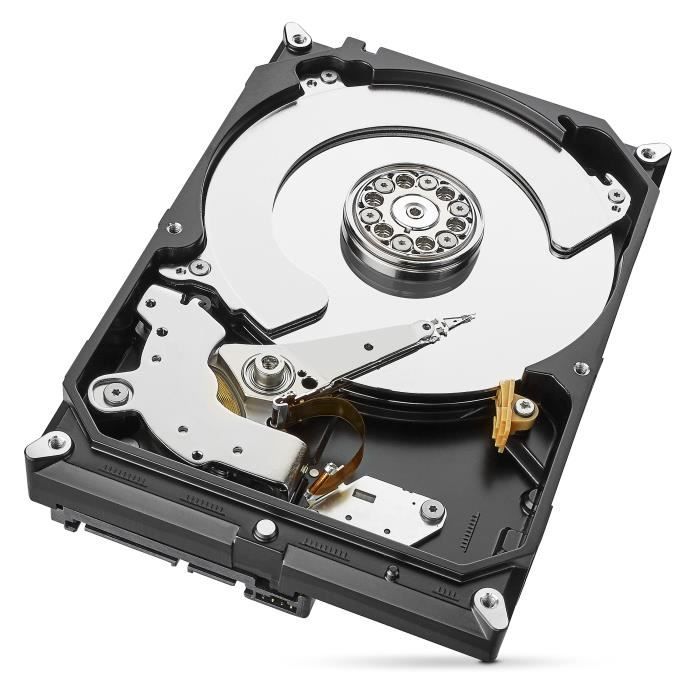 SEAGATE - Disque dur Interne - NAS IronWolf - 4To - 3.5 - 5400 tr/min (ST4000VN006)