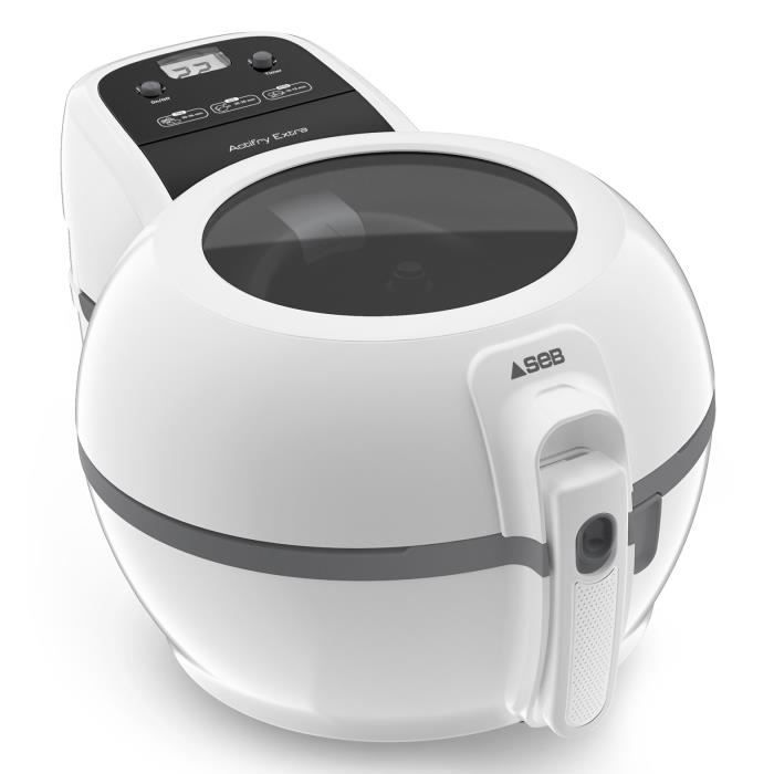 SEB Actifry Friteuse sans huile, 1 kg, RÈgulation de la tempÈrature, P‚le de brassage, FabriquÈ en France, air fryer FZ720000