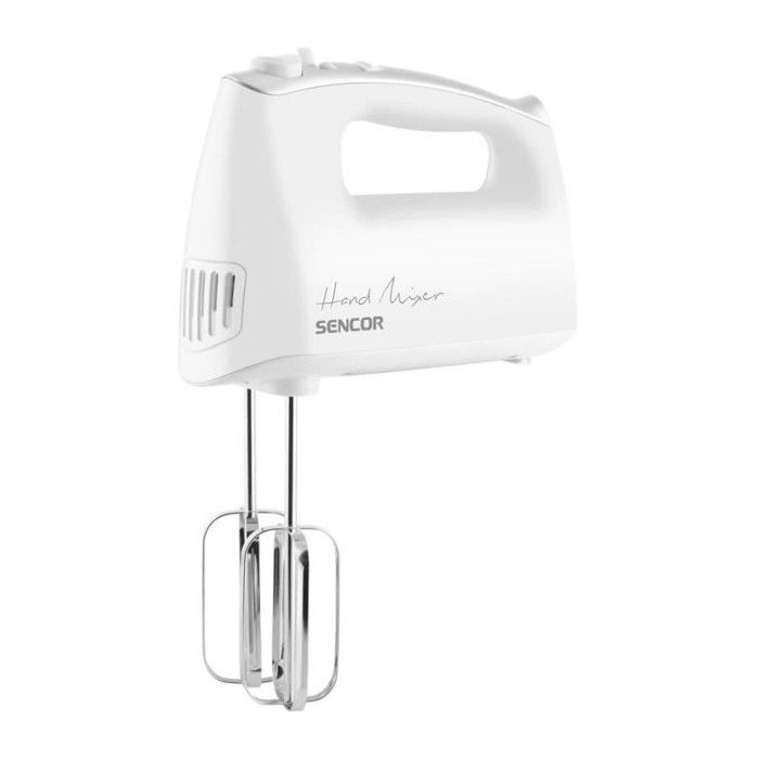 Batteur a main - SENCOR - SHM 5206WH-EUE3 - 500W - 5 niveaux de vitesse - Fonction turbo