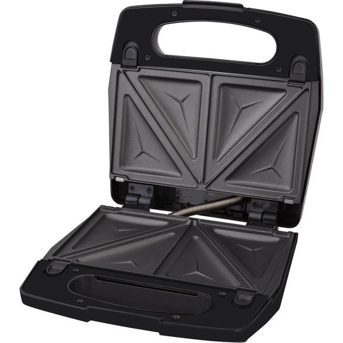 Appareil a croque-monsieur 3 en 1 - SENCOR - SSM 9410SS - 700 W - 3 plaques - BoÓtier CoolTouch - Argent