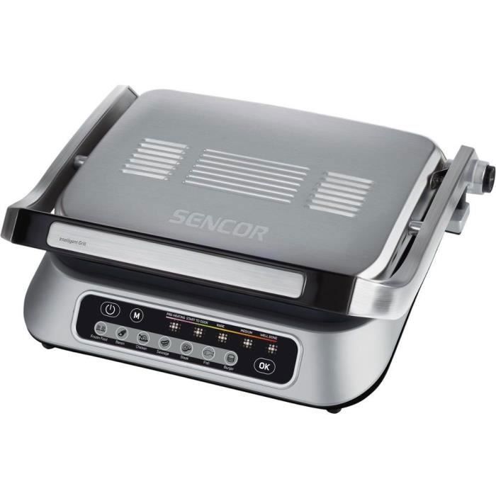 Plaque de cuisson - SENCOR - SBG6031SS - Argent - Précision - Rapidité