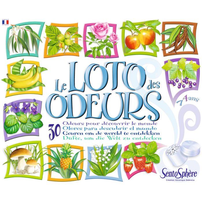 Le loto des sons - SENTOSPHERE - Découverte des sons - Epreuve de rapidité - Des 4 ans