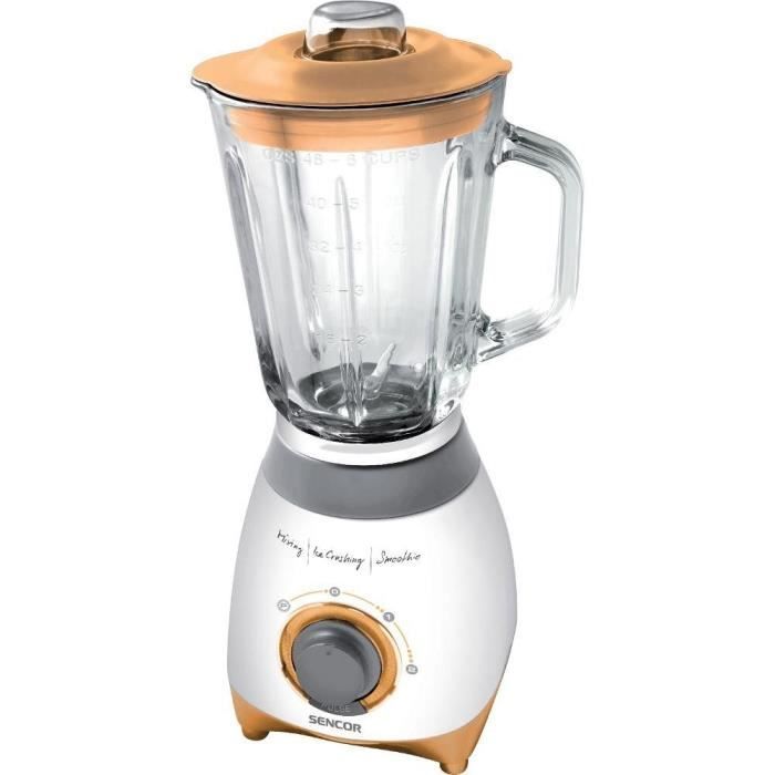 Bol mixeur blender - SENCOR - SBL 4370 - 500 Watt - 1,5 Litres - Orange