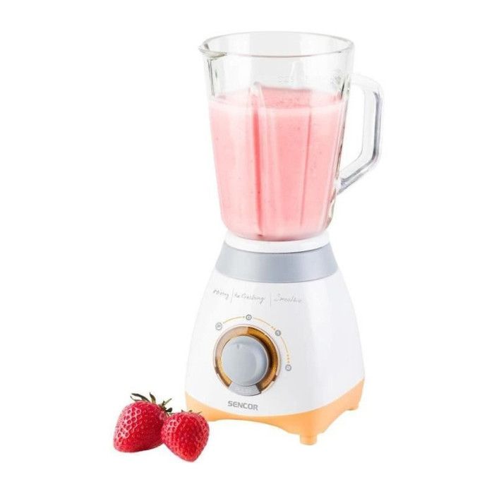 Bol mixeur blender - SENCOR - SBL 4370 - 500 Watt - 1,5 Litres - Orange