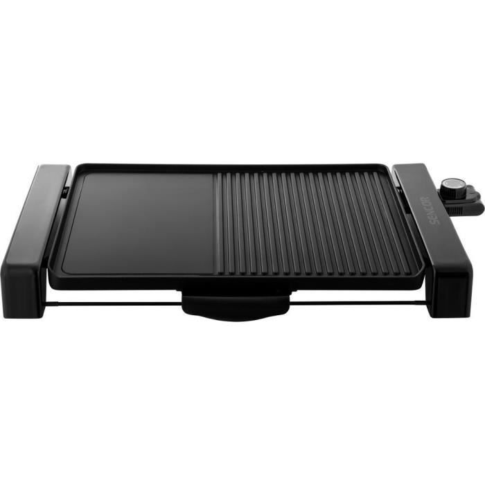 Grill Électrique - SENCOR - SBG 106 BK - 2300 Watt - Plaques Anti-adhésives - Noir