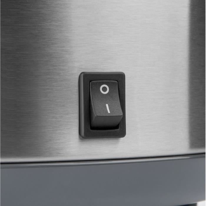 Cuiseur a riz - SENCOR - SRM 1000SS - 400 W - 1 L - Acier inoxydable