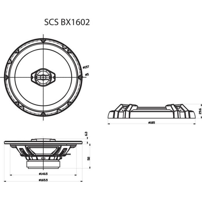 Haut-parleurs - Sencor - SCS BX1602
