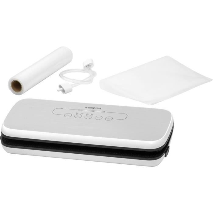Soudeuse sous vide - Sencor - 0910WH SVS 3010GY - 110 W - Plastique - Blanc et Gris