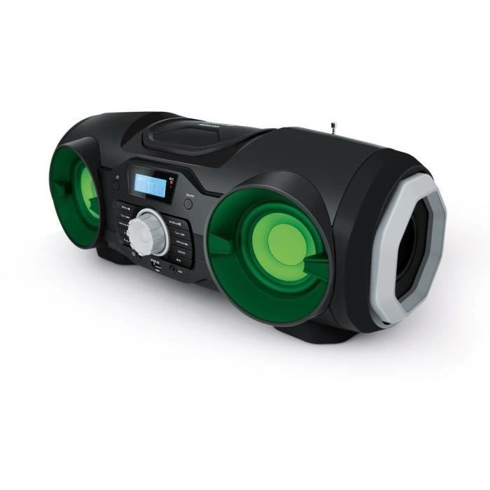 Boombox avec CD, BT, MP3, USB, AUX et radio FM - Sencor - SPT 5800