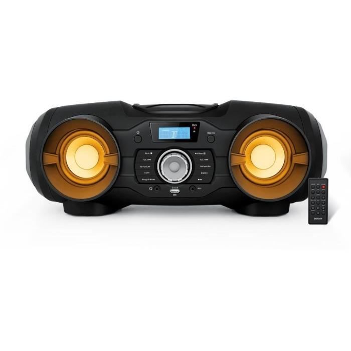 Boombox avec CD, BT, MP3, USB, AUX et radio FM - Sencor - SPT 5800