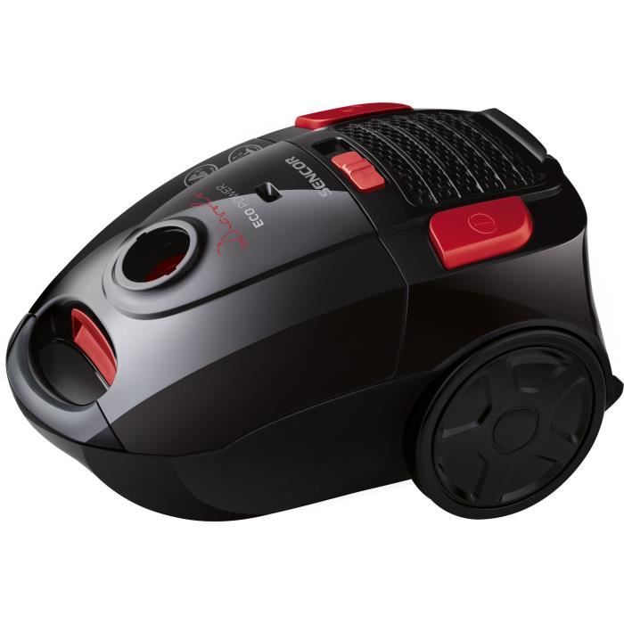 Aspirateur traineau avec sac - SENCOR - SVC 6001BK - EUE3 - 700 W - 78 dB - 3 L - Noir