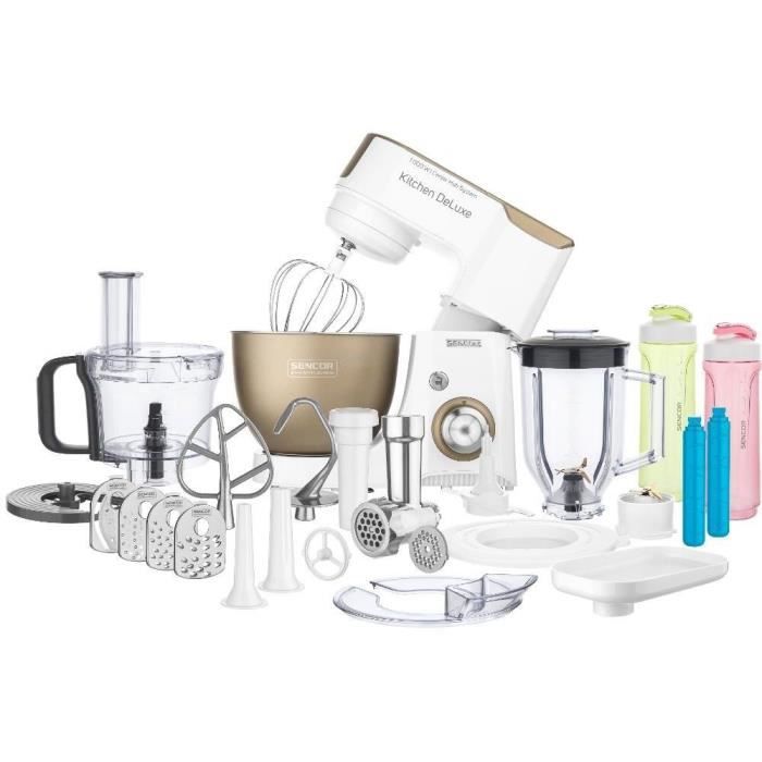 Robot culinaire - SENCOR - STM4467CH - 1000 Watt - 4.5 litres - 8 vitesses