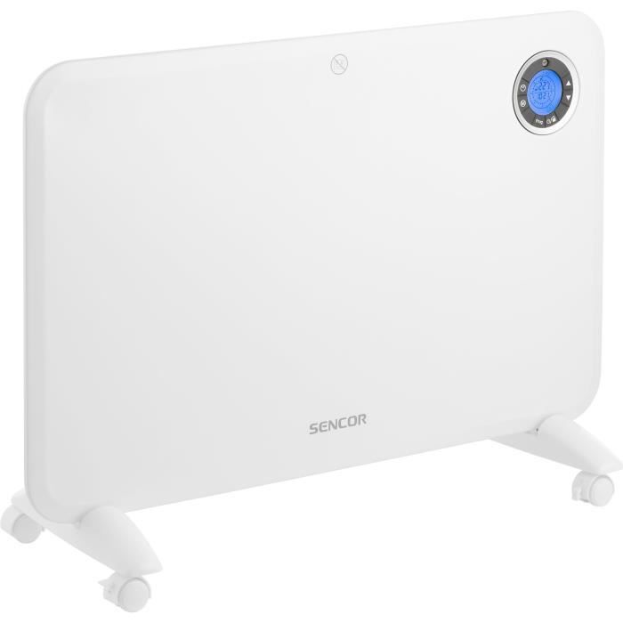 Convecteur électrique - SENCOR - SCF 3200WH - 1500 W - 2 niveaux de chauffage - Blanc