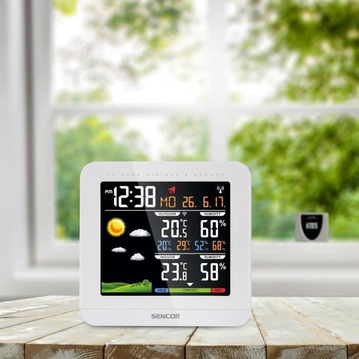 Station météo avec capteur sans fil - Sencor - SWS 5600