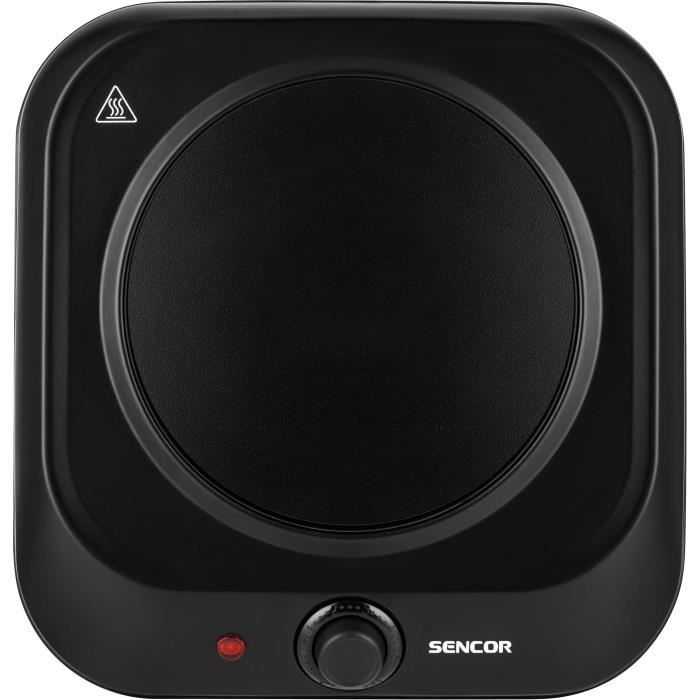 Plaque de cuisson infrarouge - SENCOR - SCP 1763BK - 1200 W - 1 foyer - Noir