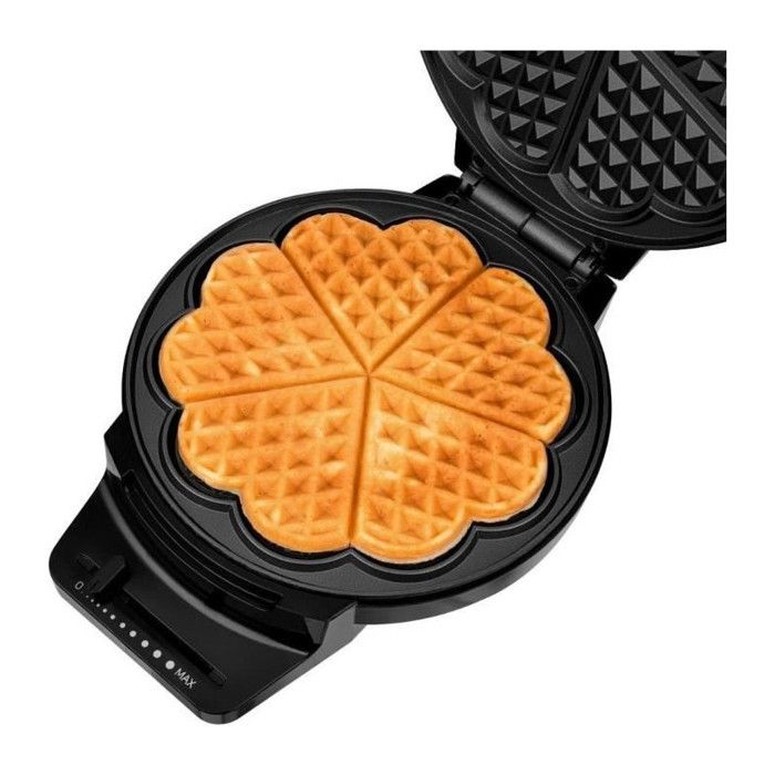 Gaufrier - SENCOR - SWF1010BK - 1000W - Noir - Thermostat réglable