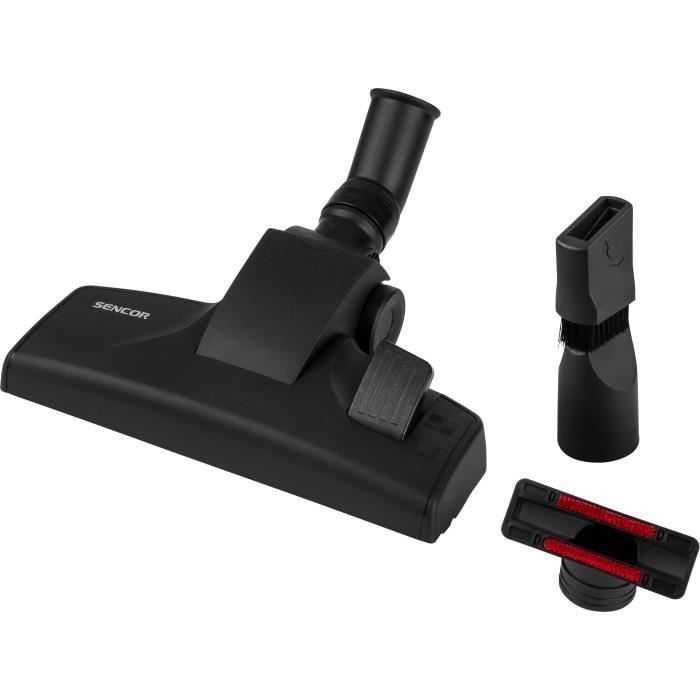 Aspirateur traÓneau avec sac - SENCOR - SVC 5501BK - Moteur ECO 700 W - 75 dBA - 2 L - Filtre HEPA H13 - Noir