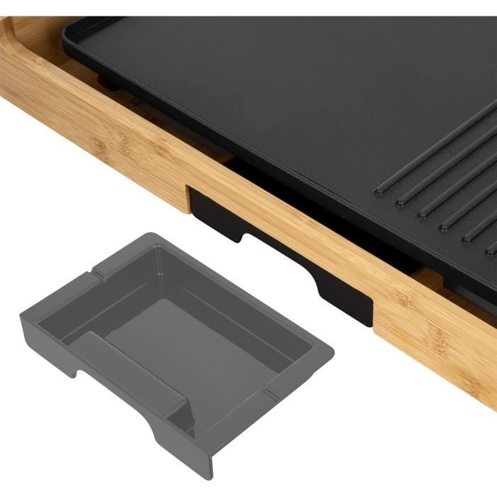 Grill Èlectrique - SENCOR - SBG 206BK - 1800 W - Noir / Bambour