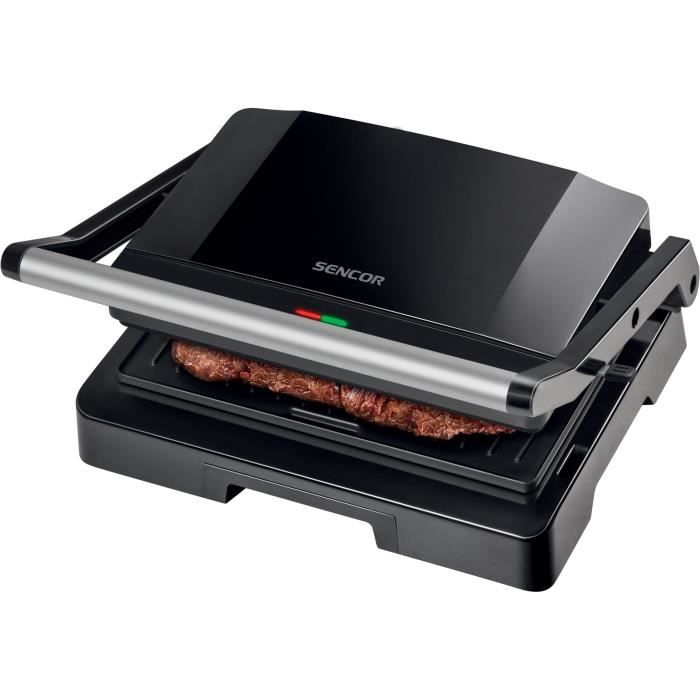 Grill Èlectrique - SENCOR - SBG 2070SS - 1000 W - Noir