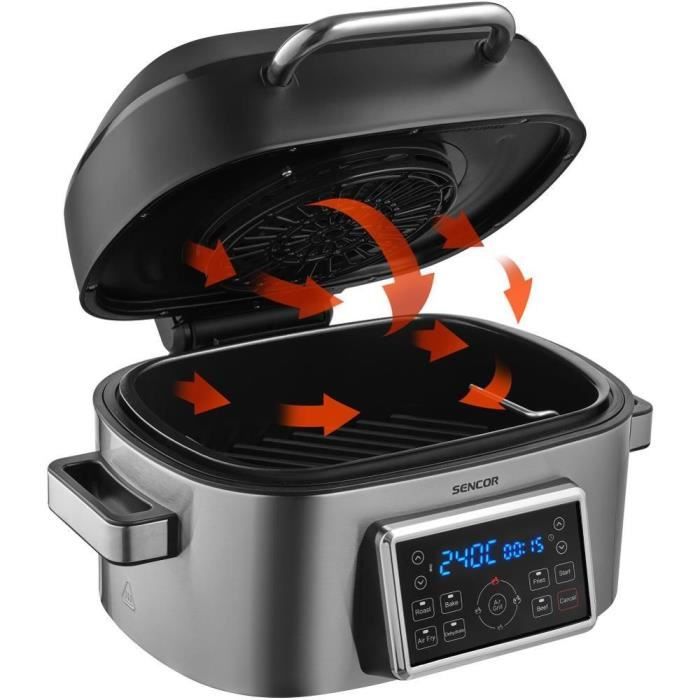 Friteuse a air et grill - Sencor - SBG 8900SS