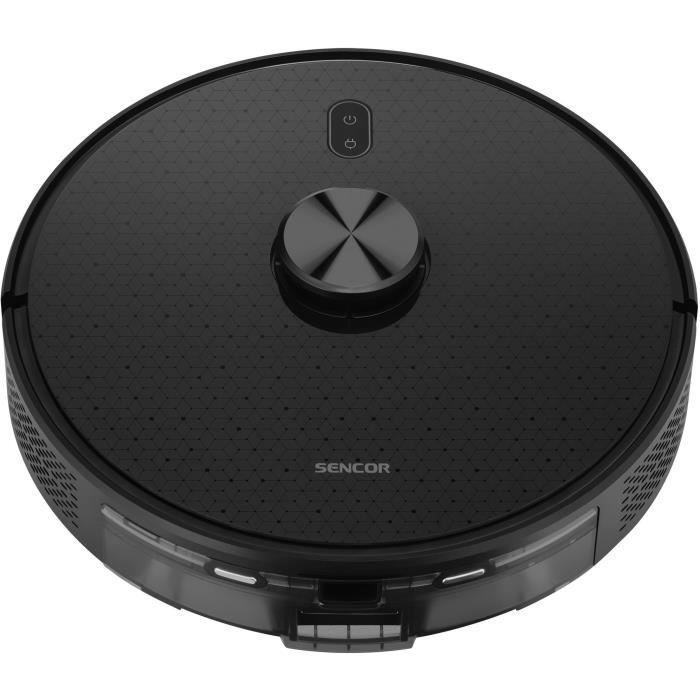 Aspirateur Robot Laveur - SENCOR - SRV 9185BK - 3000 Pa - 140 min - 64 dB - 3 L - Noir