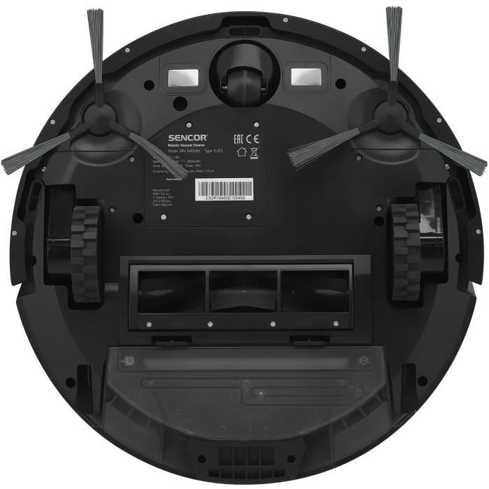 Aspirateur Robot Laveur - SENCOR - SRV 6450BK - 3000 Pa - 140 min - 60 dB - Noir