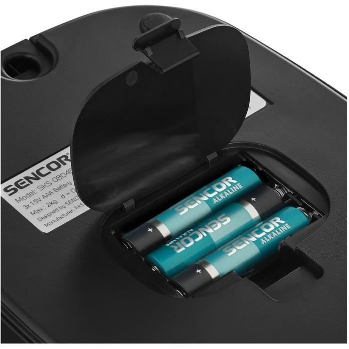 Balance de cuisine - Sencor - SKS 0804BK