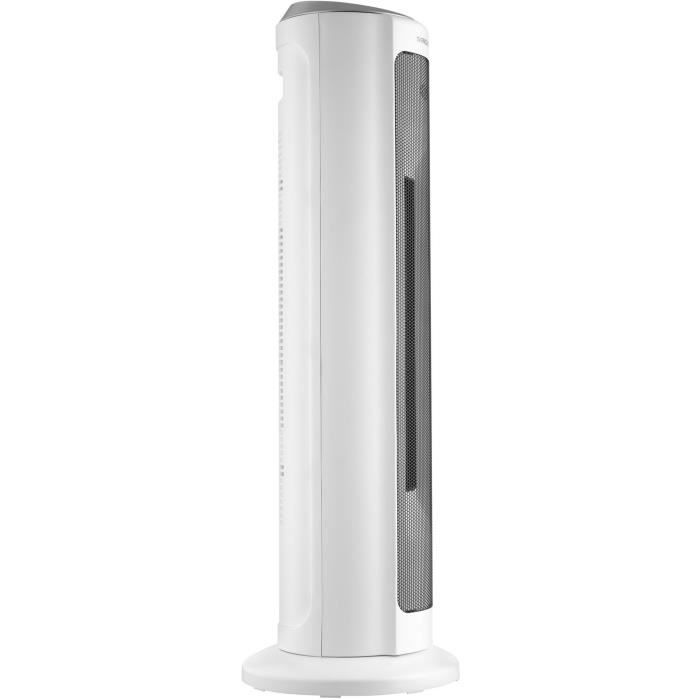 Radiateur tour en cÈramique - SENCOR - SFH 8994WH - Jusqu'a 2000 W - 3 modes - 24 m≤ / 60 m≥ - TÈlÈcommande - Blanc