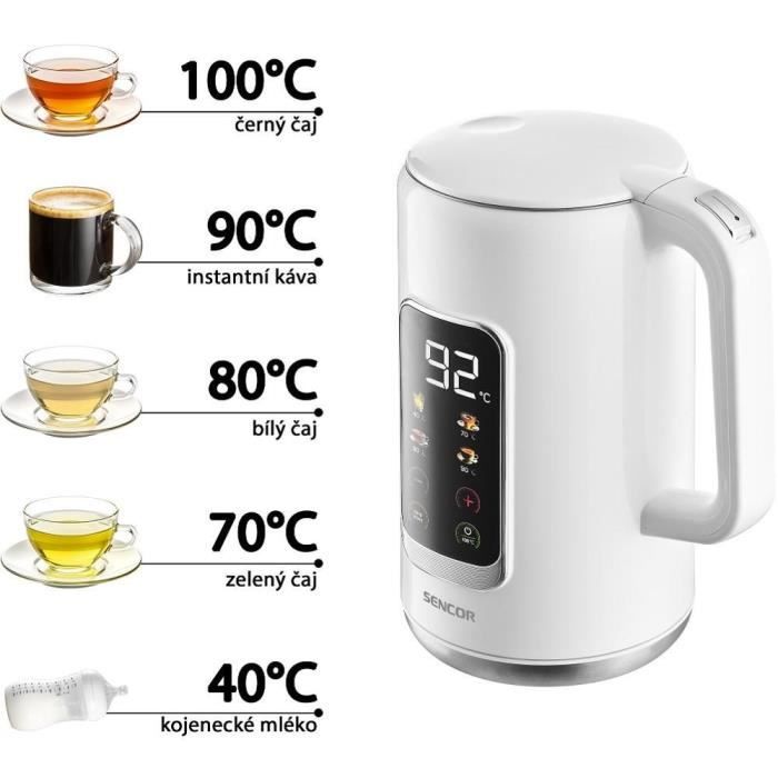 Bouilloire électrique - Sencor - SWK 0950WH