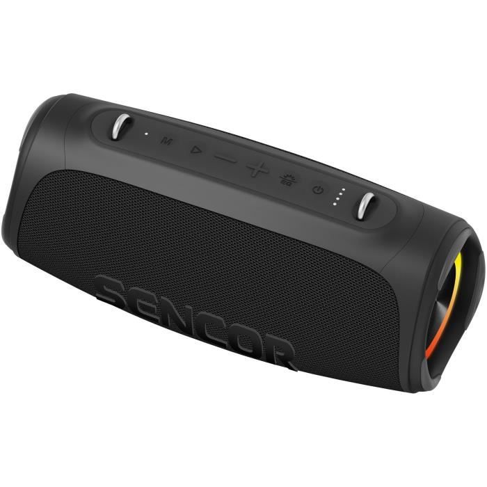 Enceinte Bluetooth étanche - SENCOR - RESONEX MIDI - 80 W - 4 haut-parleurs - IPX7 - Noir