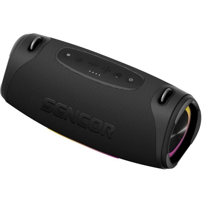Enceinte Bluetooth étanche - SENCOR - RESONEX MAXI - 100 W - 4 haut-parleurs - IPX7 - Noir