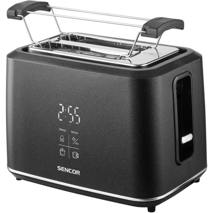 Grille-pain - SENCOR - STS 0600BK - 2 fentes - Ecran LED tactile - Noir