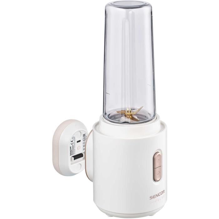 Mixeur a Smoothie - SENCOR - SBL 9130WH - 11,1 V - LED - Blanc