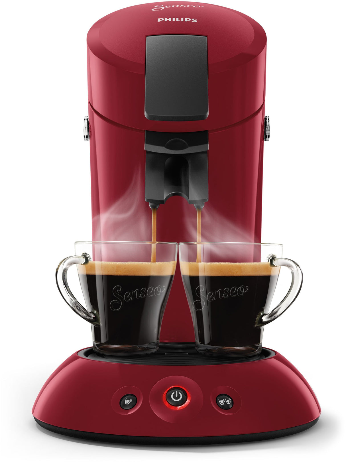 Cafetiere a dosette - PHILIPS - SENSEO - HD6553/81 - Original - Rouge