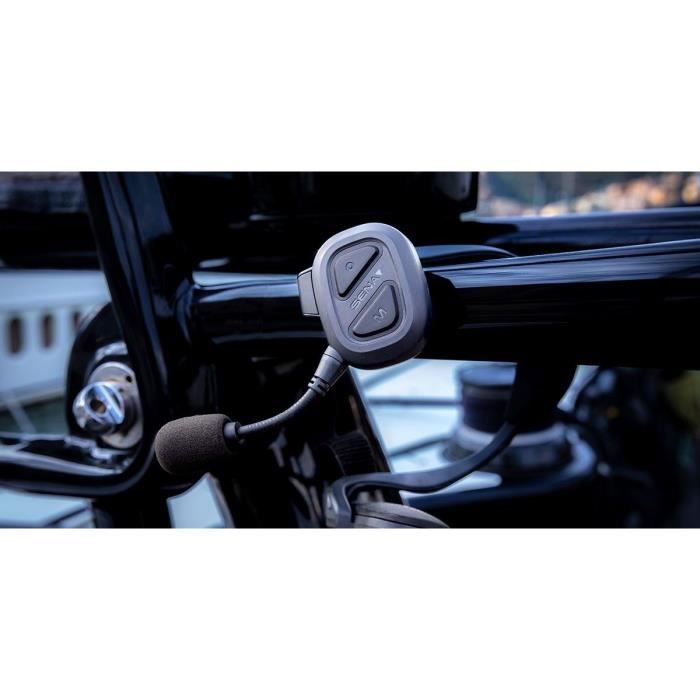 Casque microphone stéréo - SENA - Bosun - Bluetooth - Etanche - 10h d'autonomie - Portée de 800m a 1600 m - USB-C