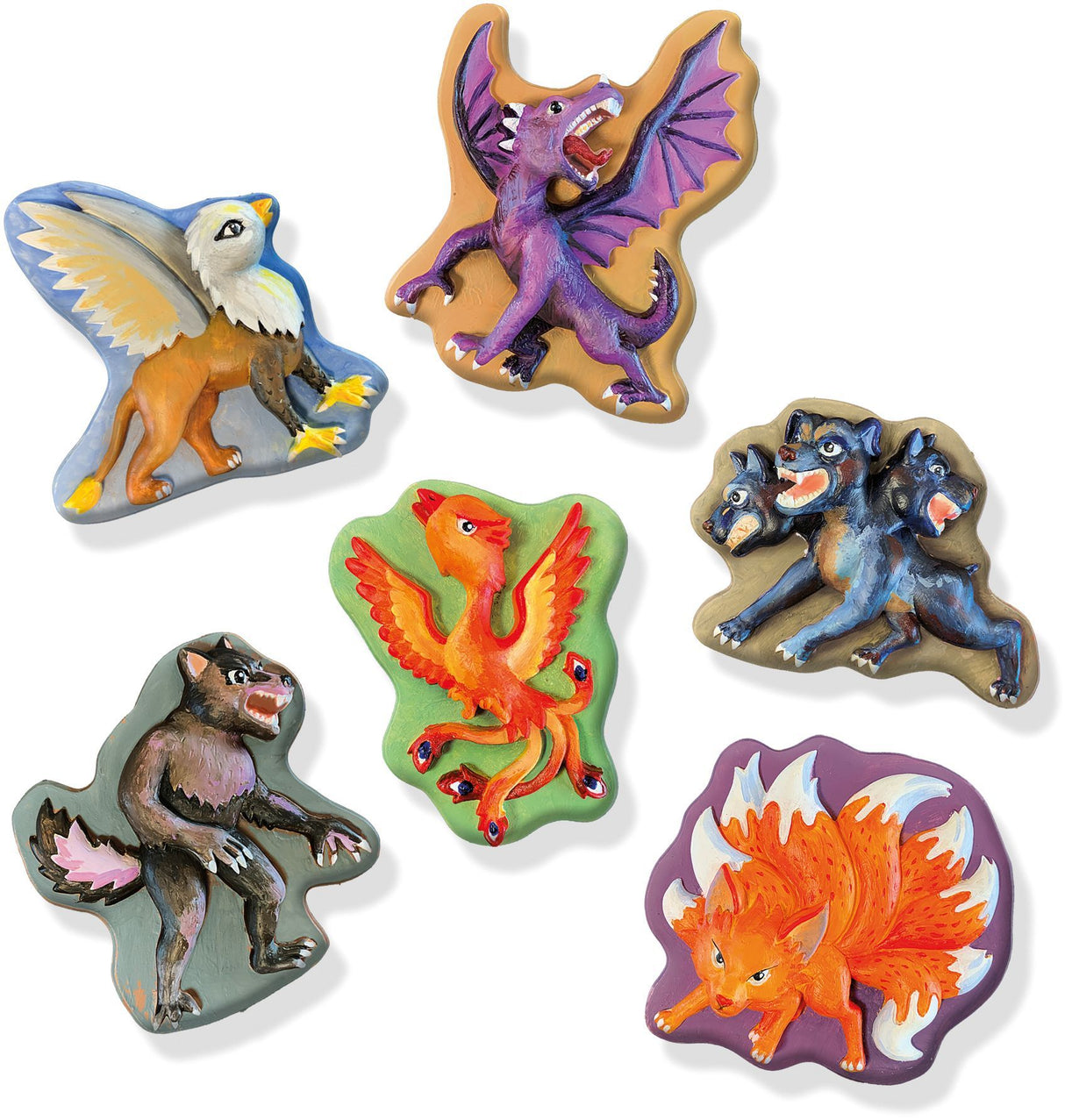Moulage et peinture - Créatures mythiques - SES Creative - Hobby Blue - Peinture Figurine Mythique - Activité Manuelle - 5+